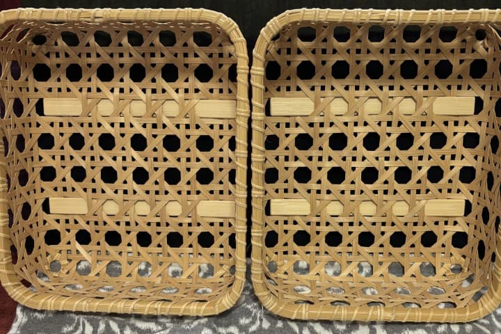 竹籠と竹細工